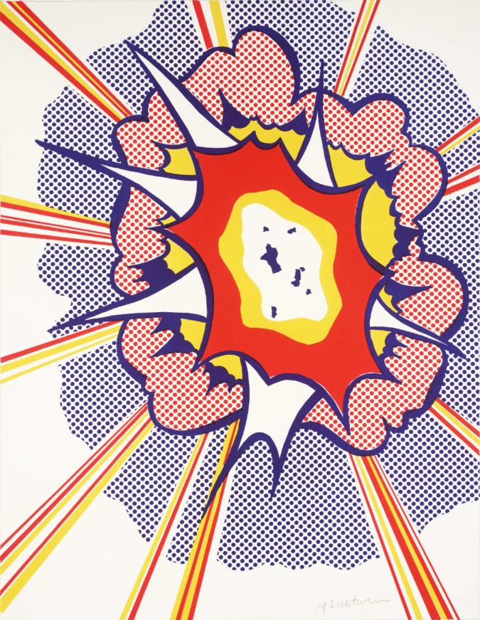 Explosion 1965-6 Roy Lichtenstein 