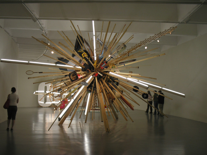 Bjorn Dhalem, Black Hole, 2005, approximately 22' x 22' x 22'