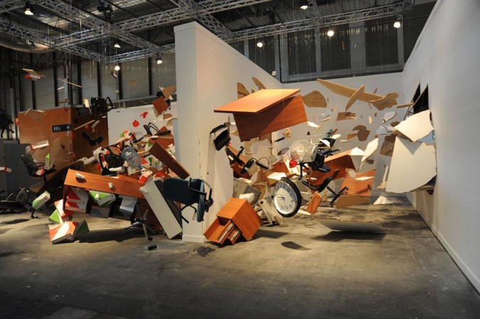 Los Carpinteros, Installation view: Sala de Juntas, ARCO Madrid, 2011