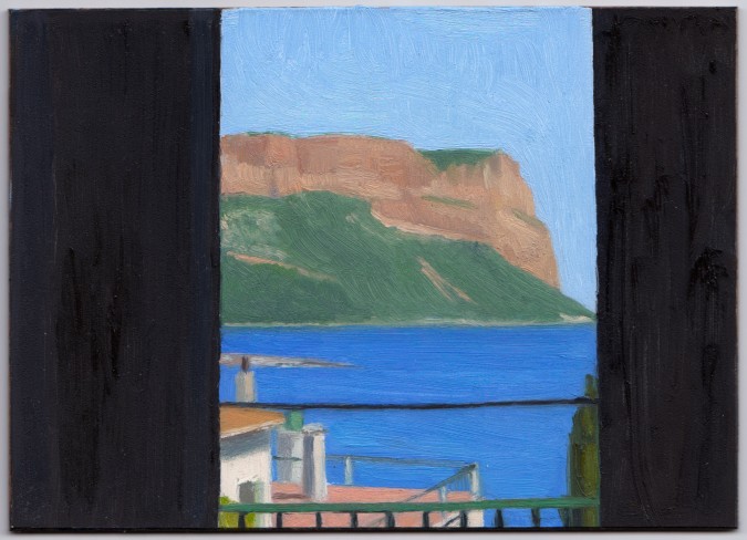 Cassis 2015, oil on panel, 5 x 7 in.