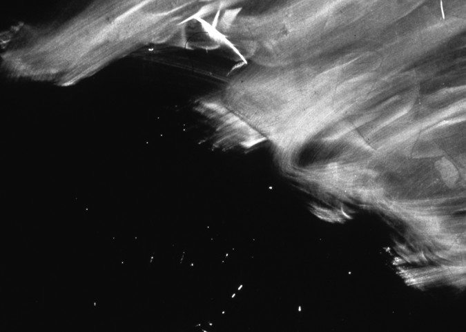 untitled (Wave) 1995 ht. 20"x w.24" gelatin silver print from the Blackboard series