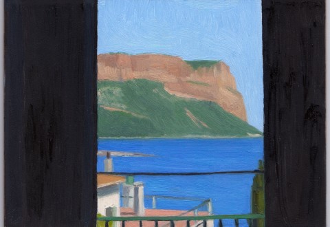 Cassis 2015, oil on panel, 5 x 7 in.