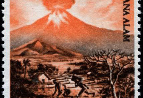 Republik Indonesia 1967 - Volcano
