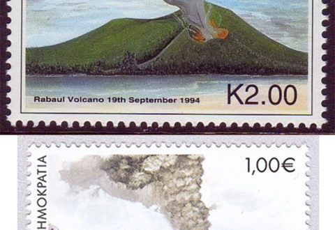 Papua New Guinea, 1995 - Rabaul Volcano 1994 Greece, 2015 - Santorini volcano