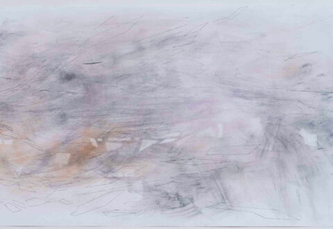 Fig 3: Dineke Blom Untitled, after Jacob van Loo, 2013, 171 x 83 cm, charcoal, pastel crayon, pencil on paper