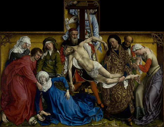 Rogier van der Weyden, The Descent from the Cross, ca. 1435 